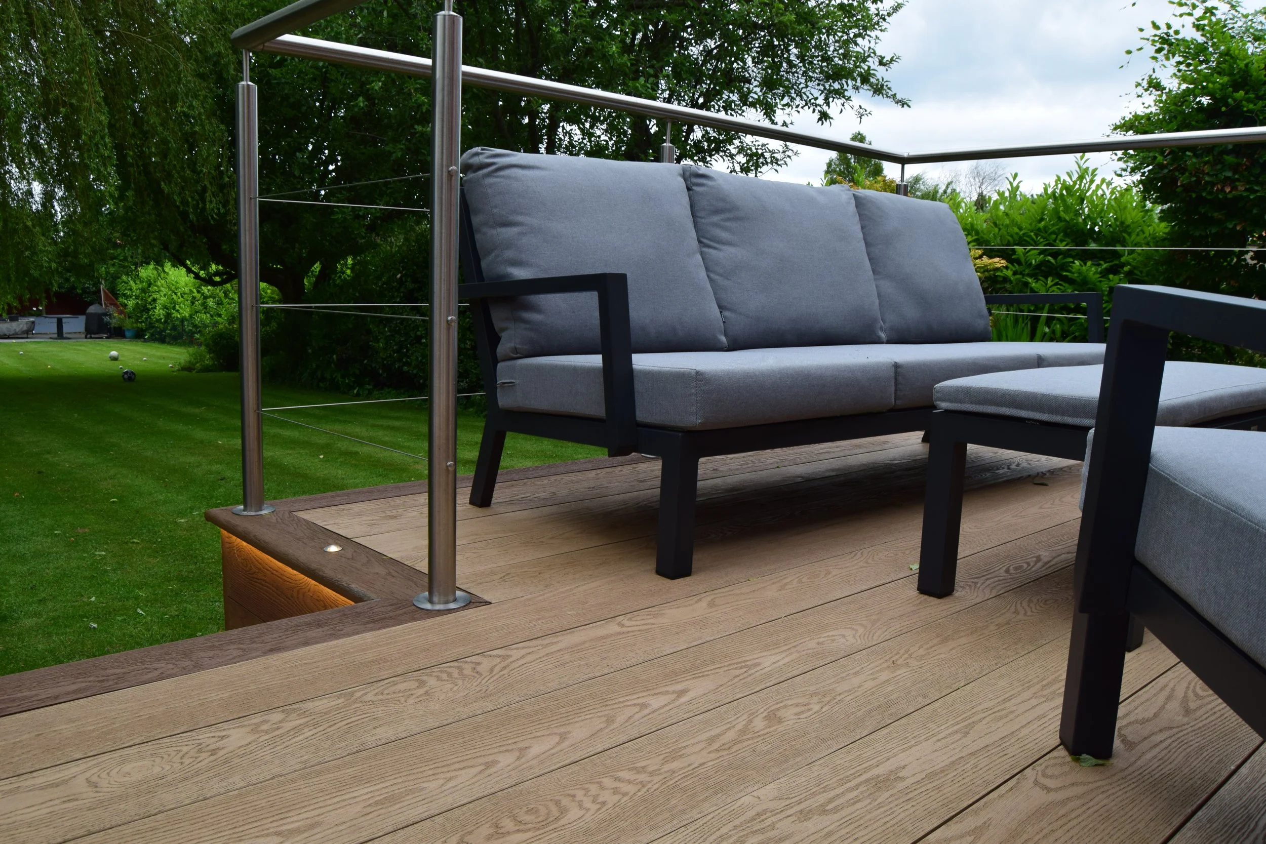 Timber to Millboard Decking Transformation in Shenfield, Essex (9).JPG