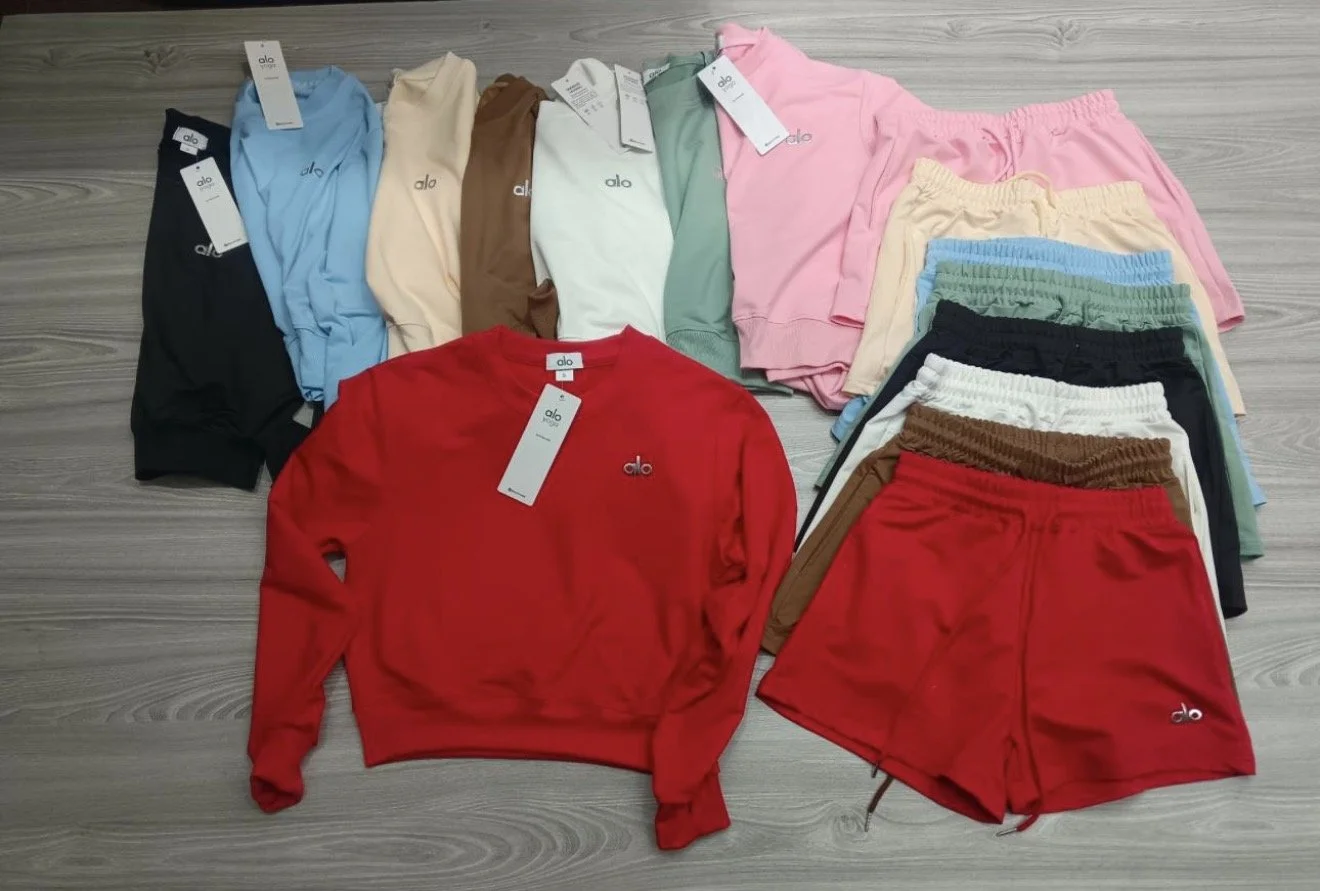 AL* SET - SWEATSHIRT & SHORTS