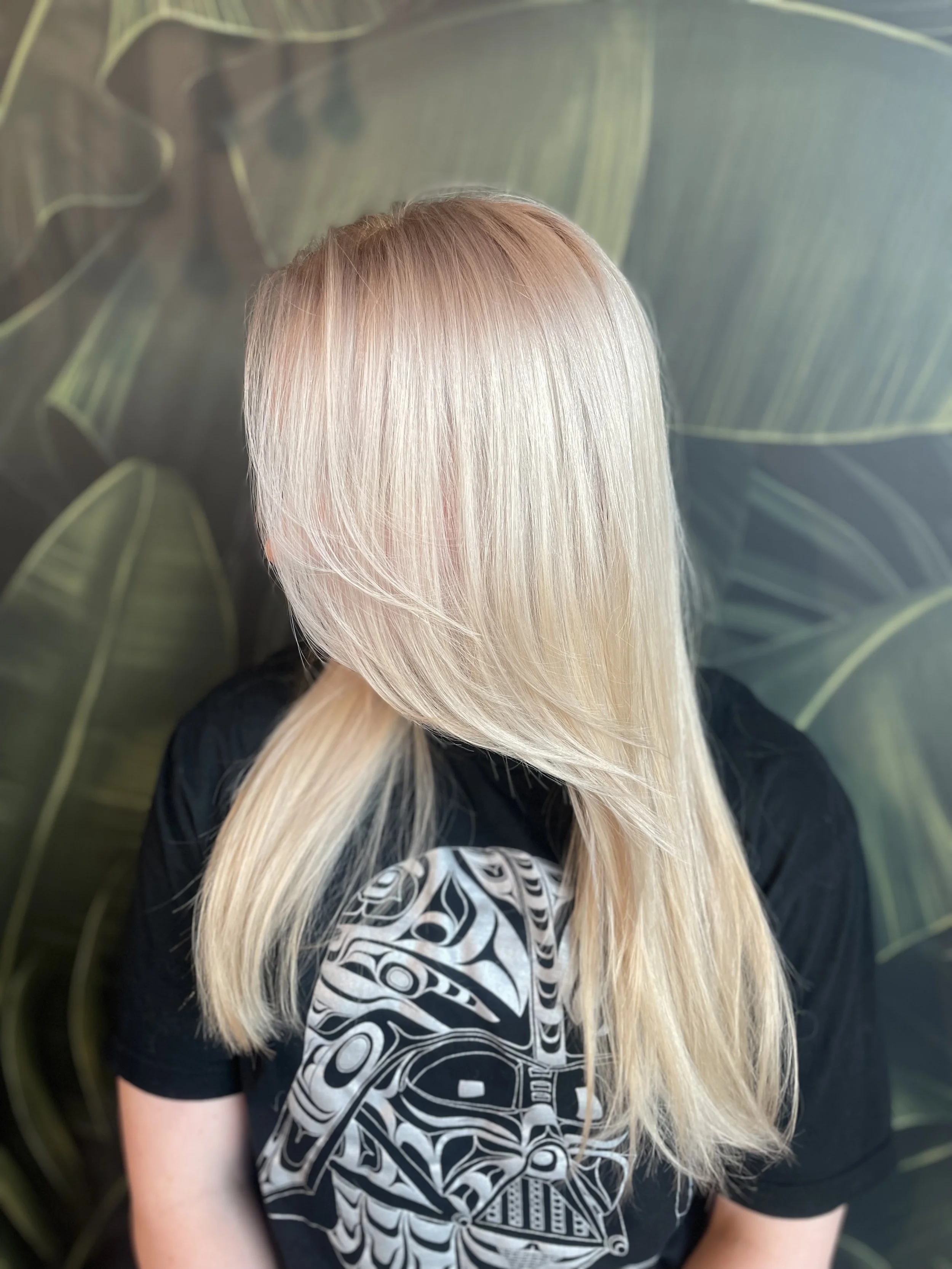 Bleach & tone retouch