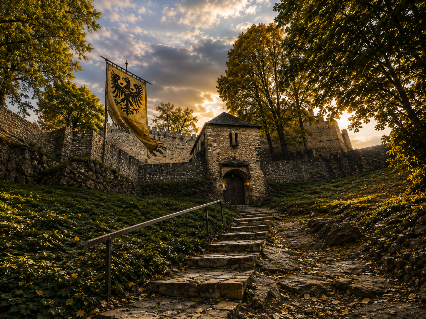 Beneath the Shadow of Chojnik Castle