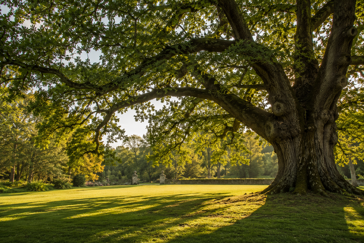 Ancient live oak tree in Upstate South Carolina representing the heritage, stewardship, and enduring values of Heritage Schnauzers.