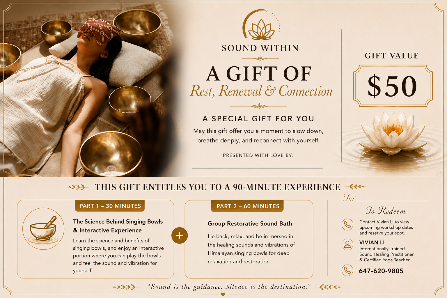 Gift Card- Private Experience