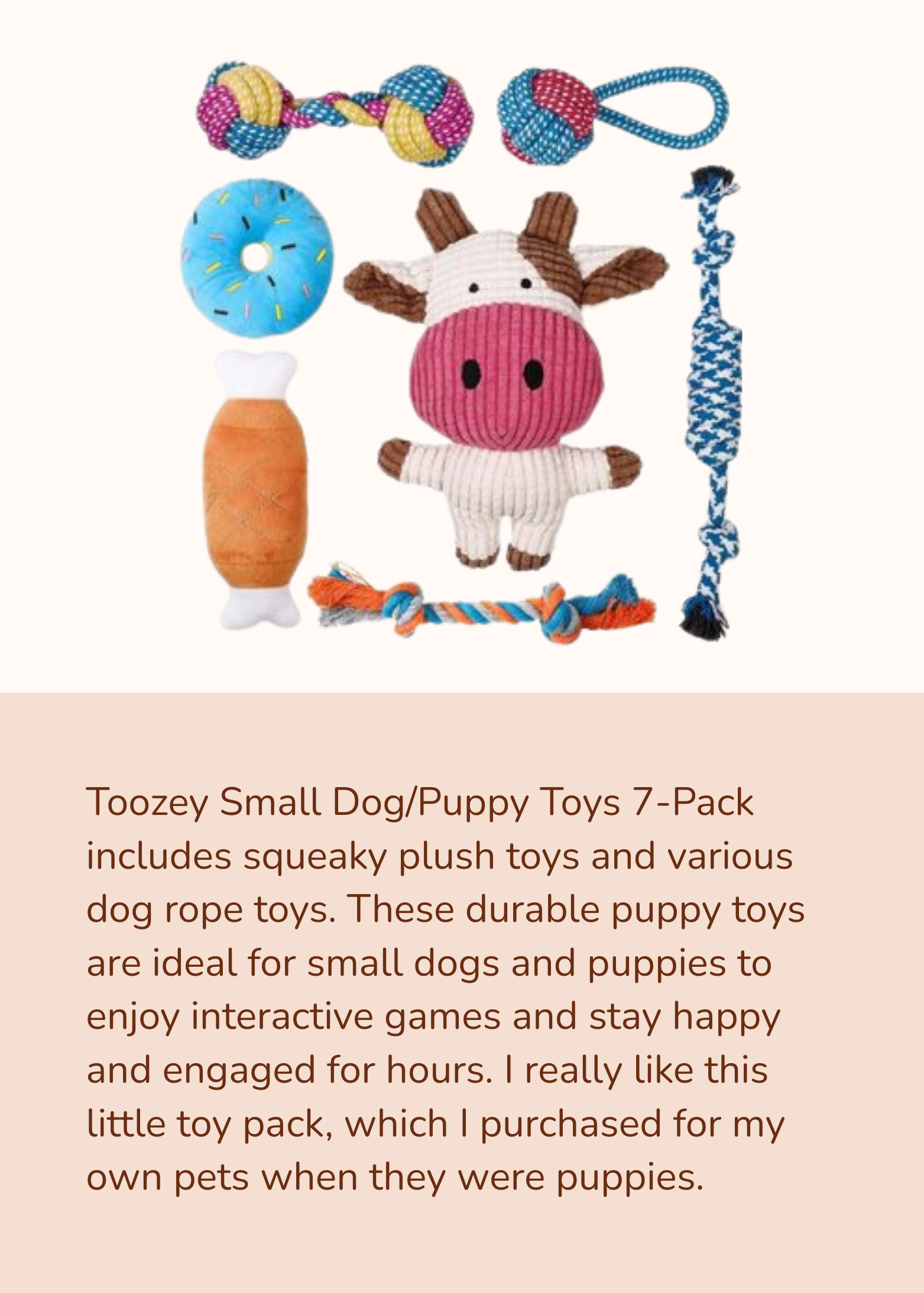 Puppy Toy Pack