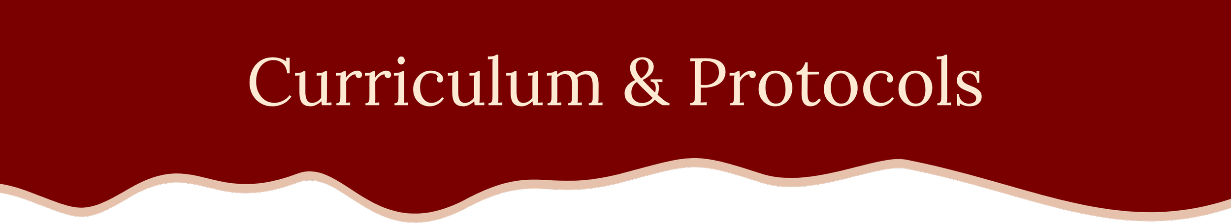 Puppy Curriculum & Protocols