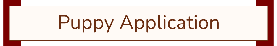 Puppy Application