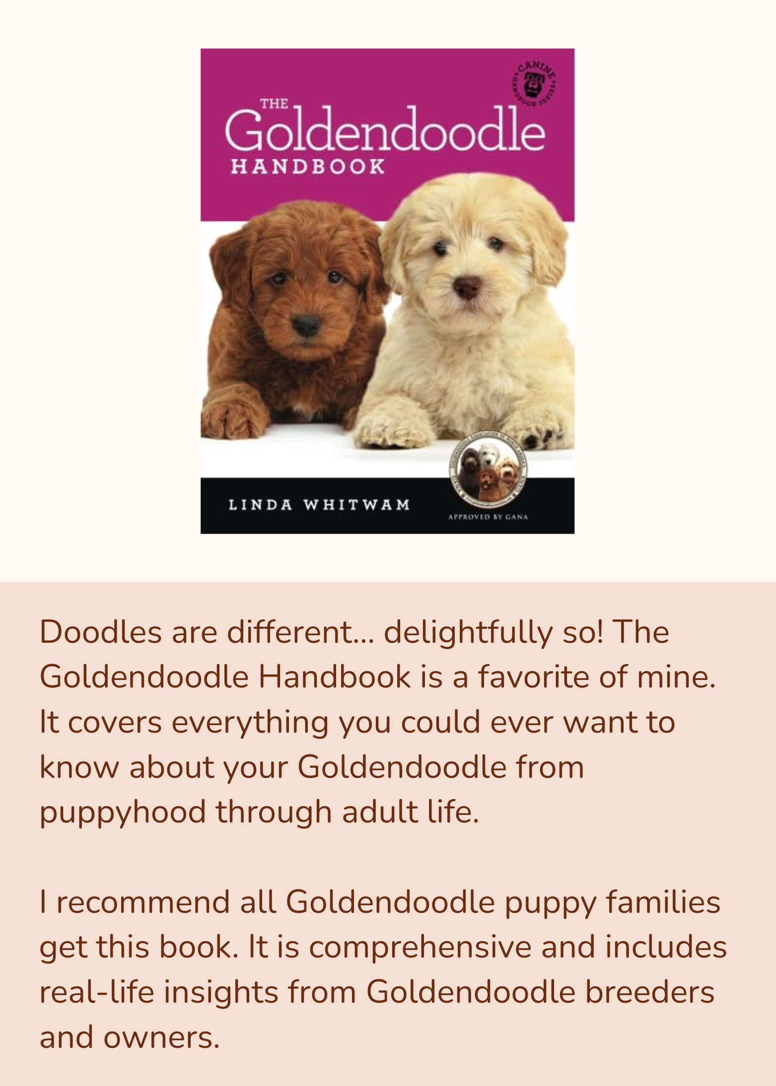 The Goldendoodle Handbook