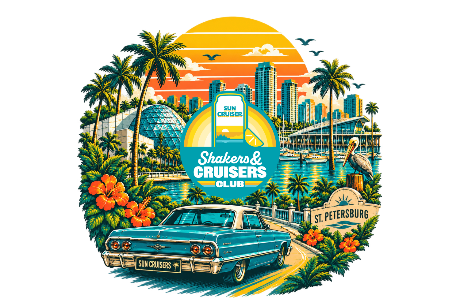 TAMPA, FLORIDA: The Ultimate Bartenders’ Ball with Sun Cruiser Shakers and Cruisers Club
