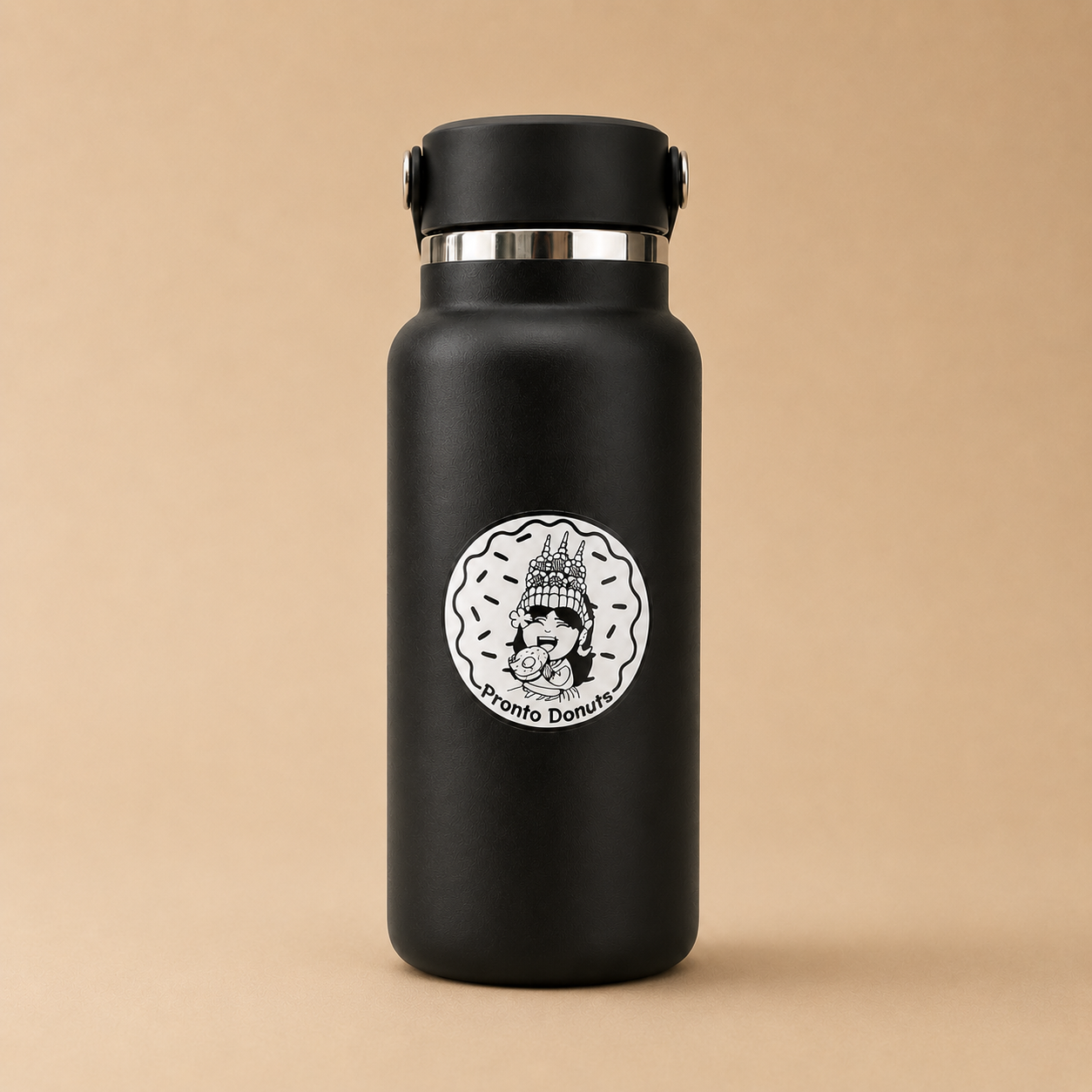Pronto Donuts - Travel Tumblr (Black).png