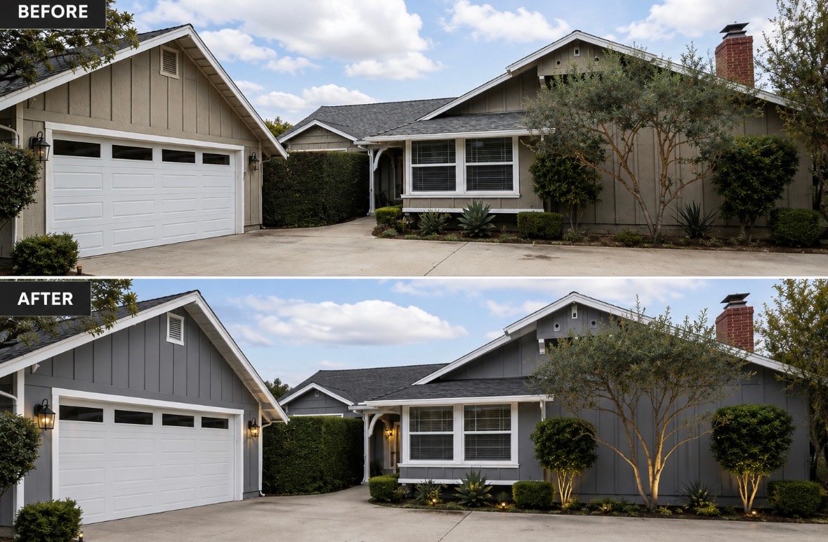 Exterior paint upgrade