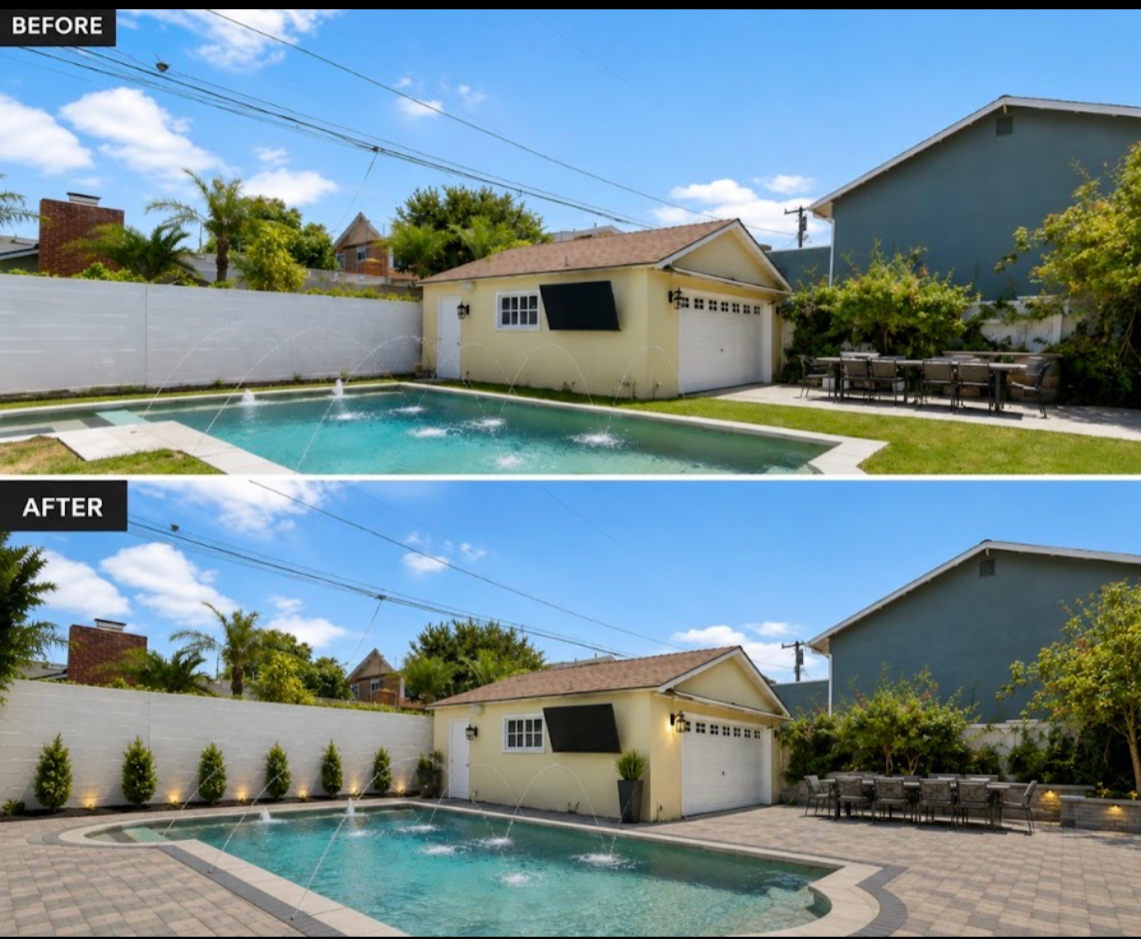 Pool surround pavers