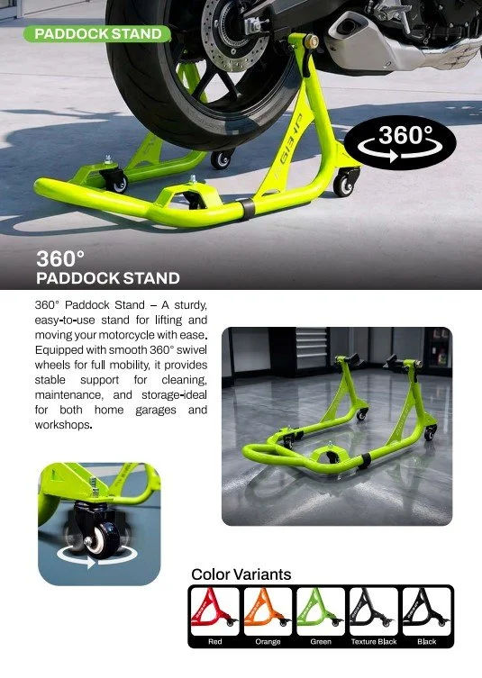 360° Motorcycle Paddock Stand