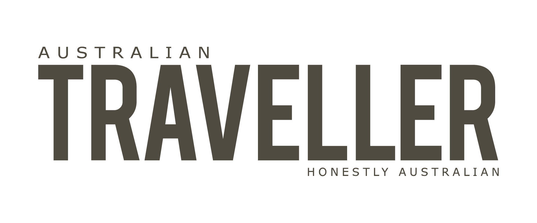 Logo with the text 'Australian Traveller' and the phrase 'Honestly Australian' at the bottom.