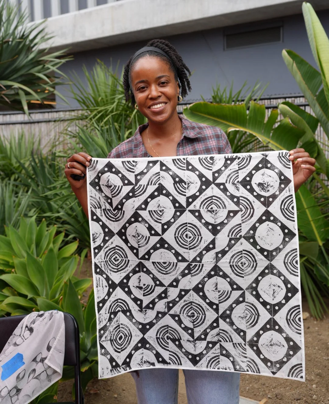 Block-Printing Infinite Patterns by Hand