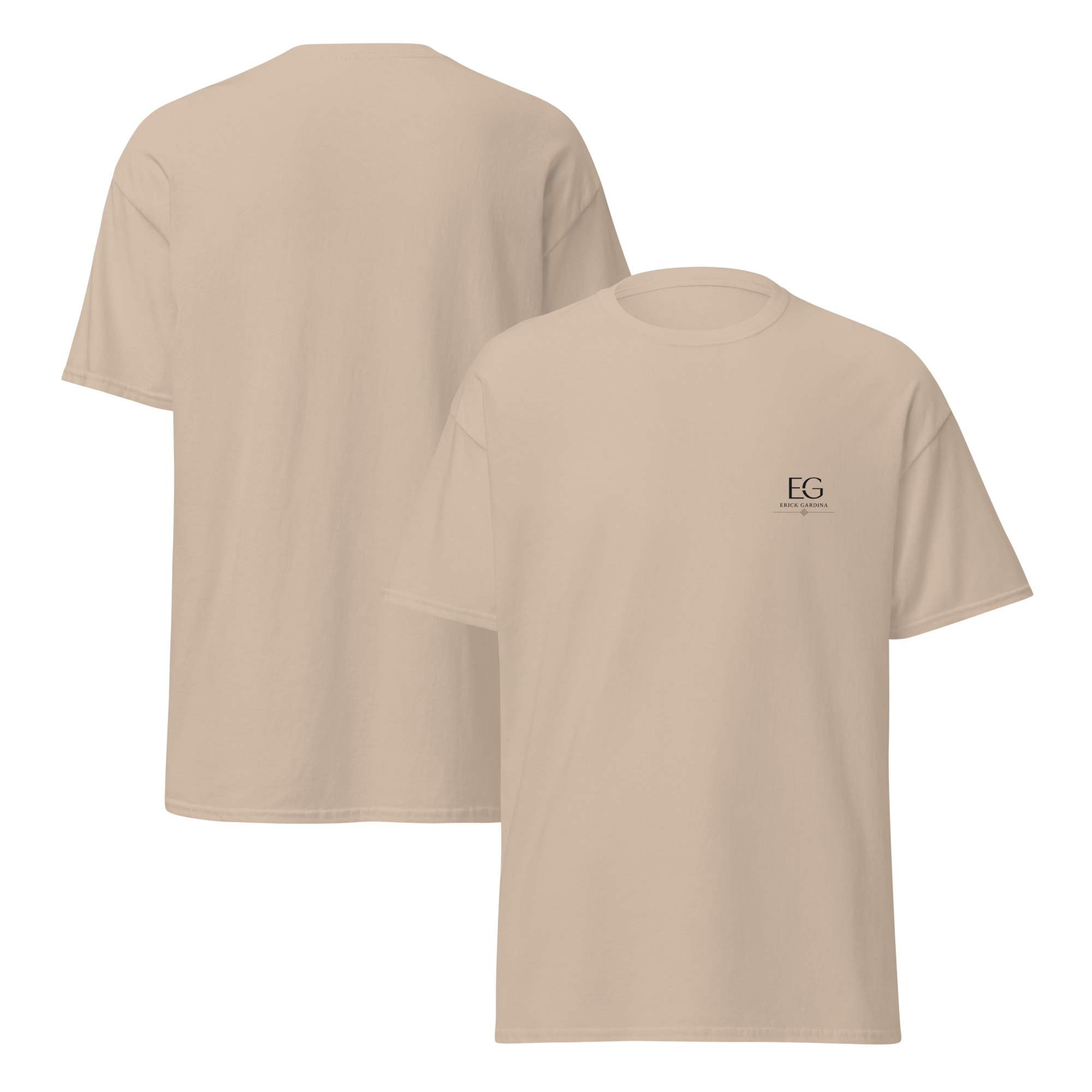 unisex-classic-tee-sand-front-and-back-6a3716511e95c.png