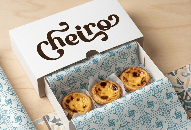 Packaging pastel de nata