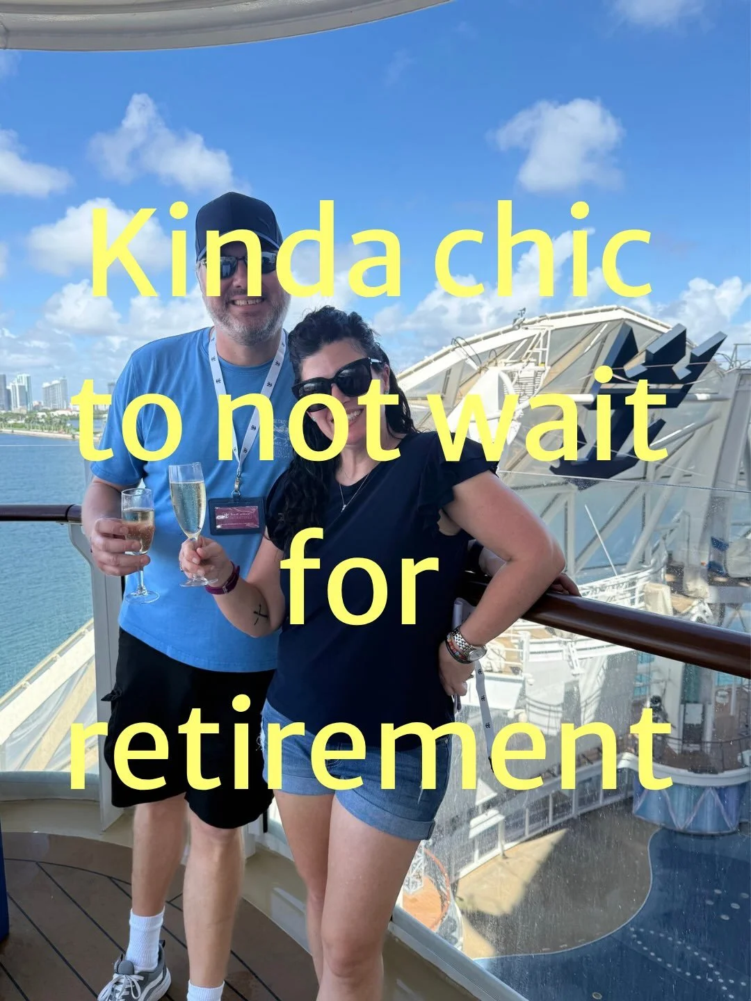 We&rsquo;re nothing if not chic ✈️

#livingretiredwhileworking #travel #chic #wanderlust