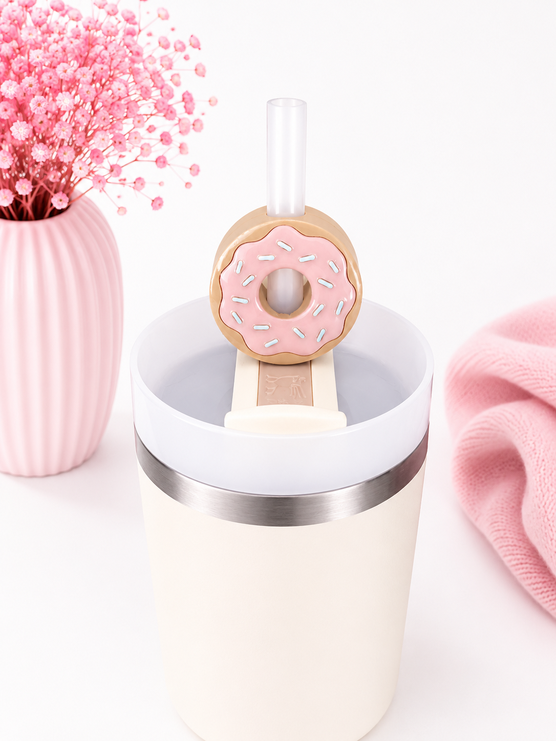 Donut Straw Topper