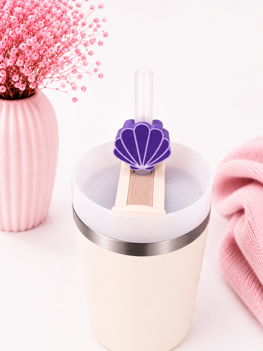 Seashell Straw Topper