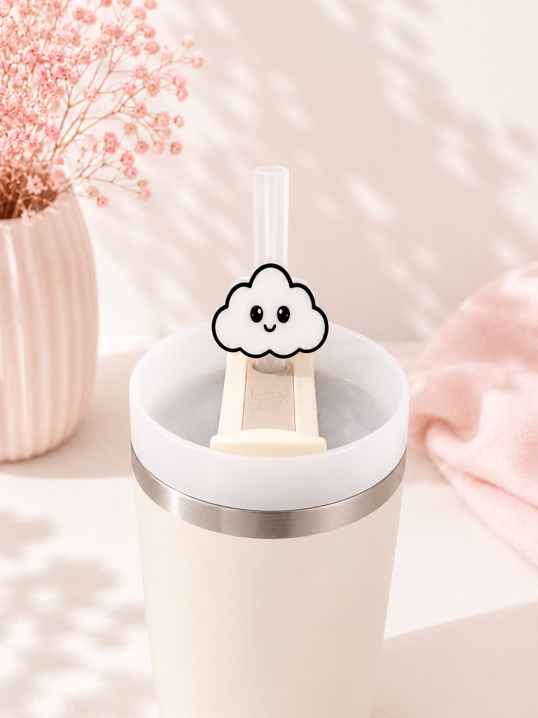 Cloud Straw Topper