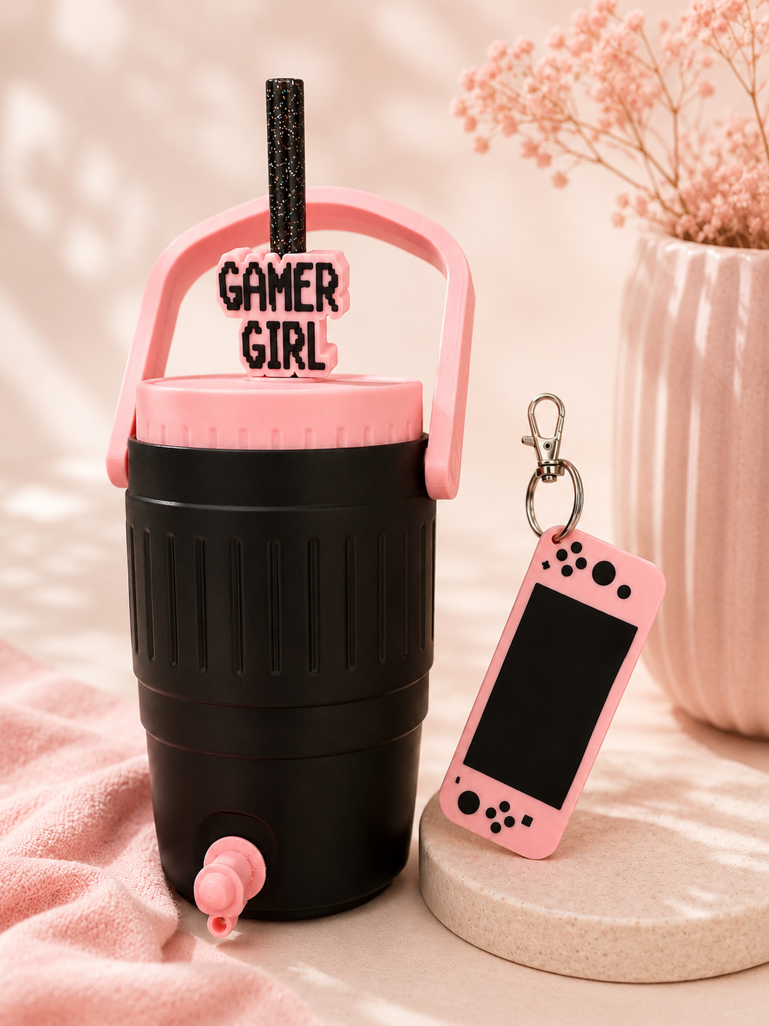 Gamer Girl Can Koozie Bundle