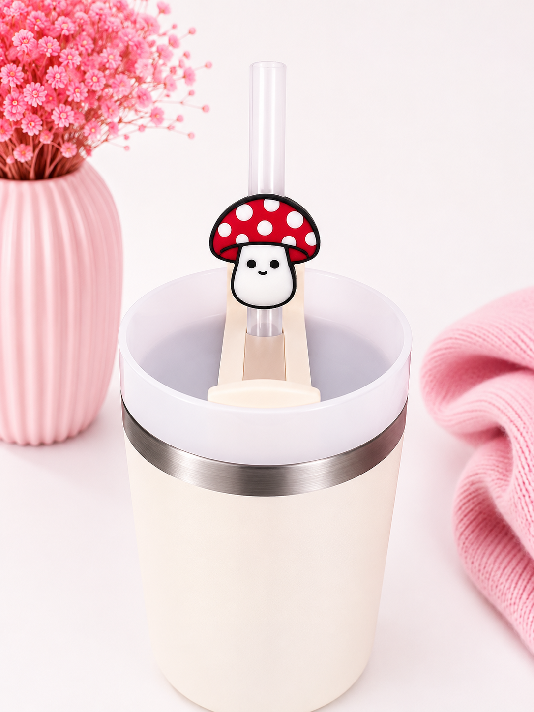 Mushroom Straw Topper