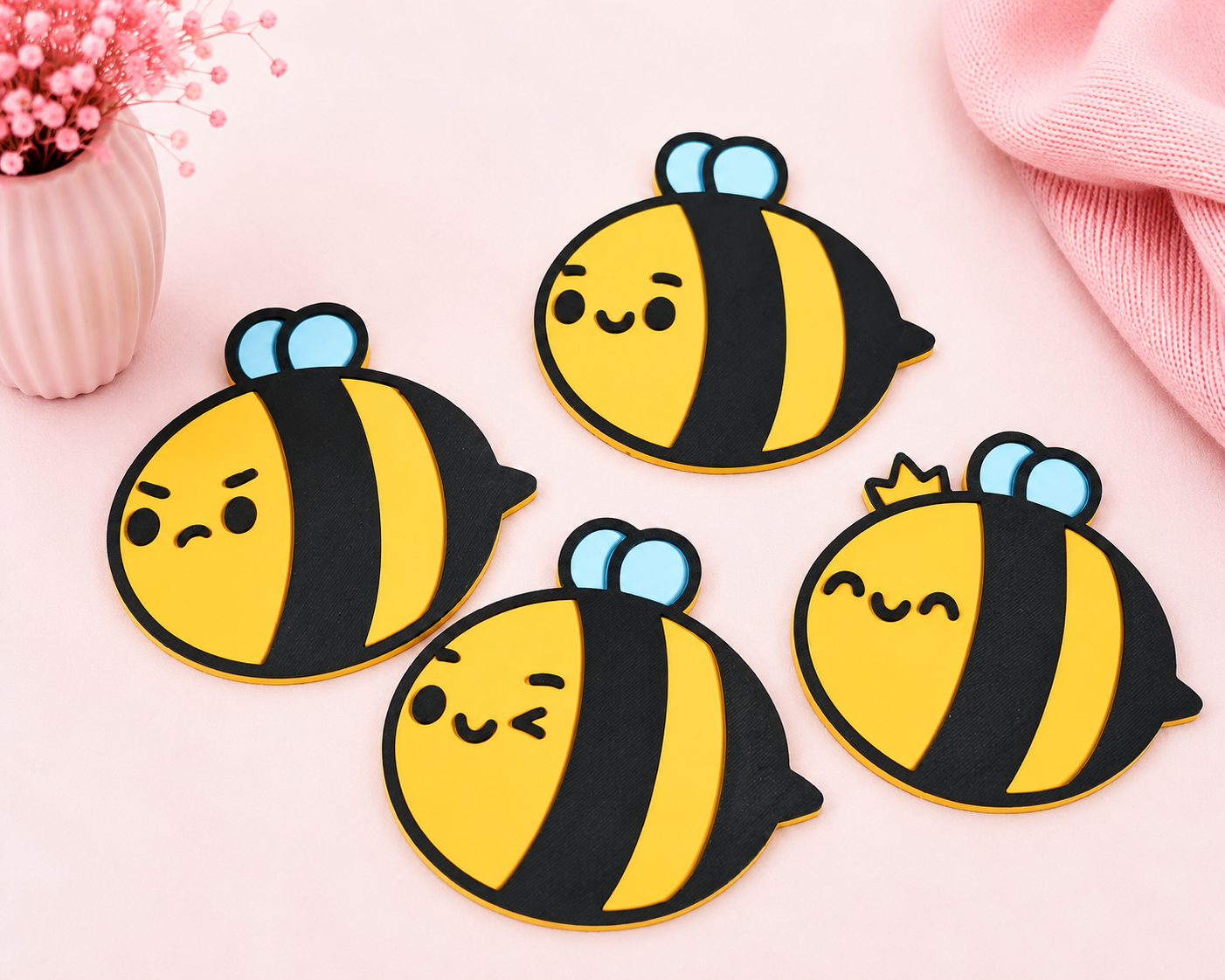 Bee Coasters
