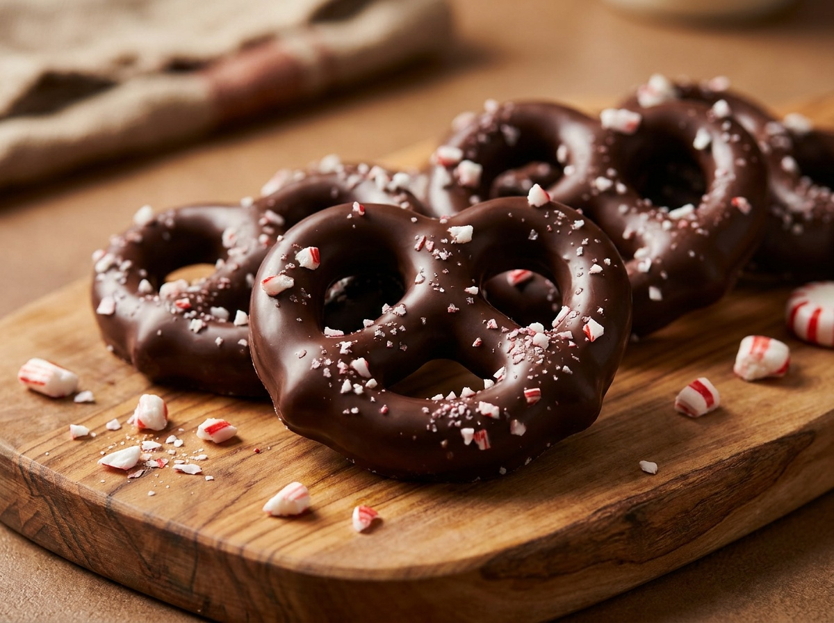 Dozen Chocolate Dipped Pretzels