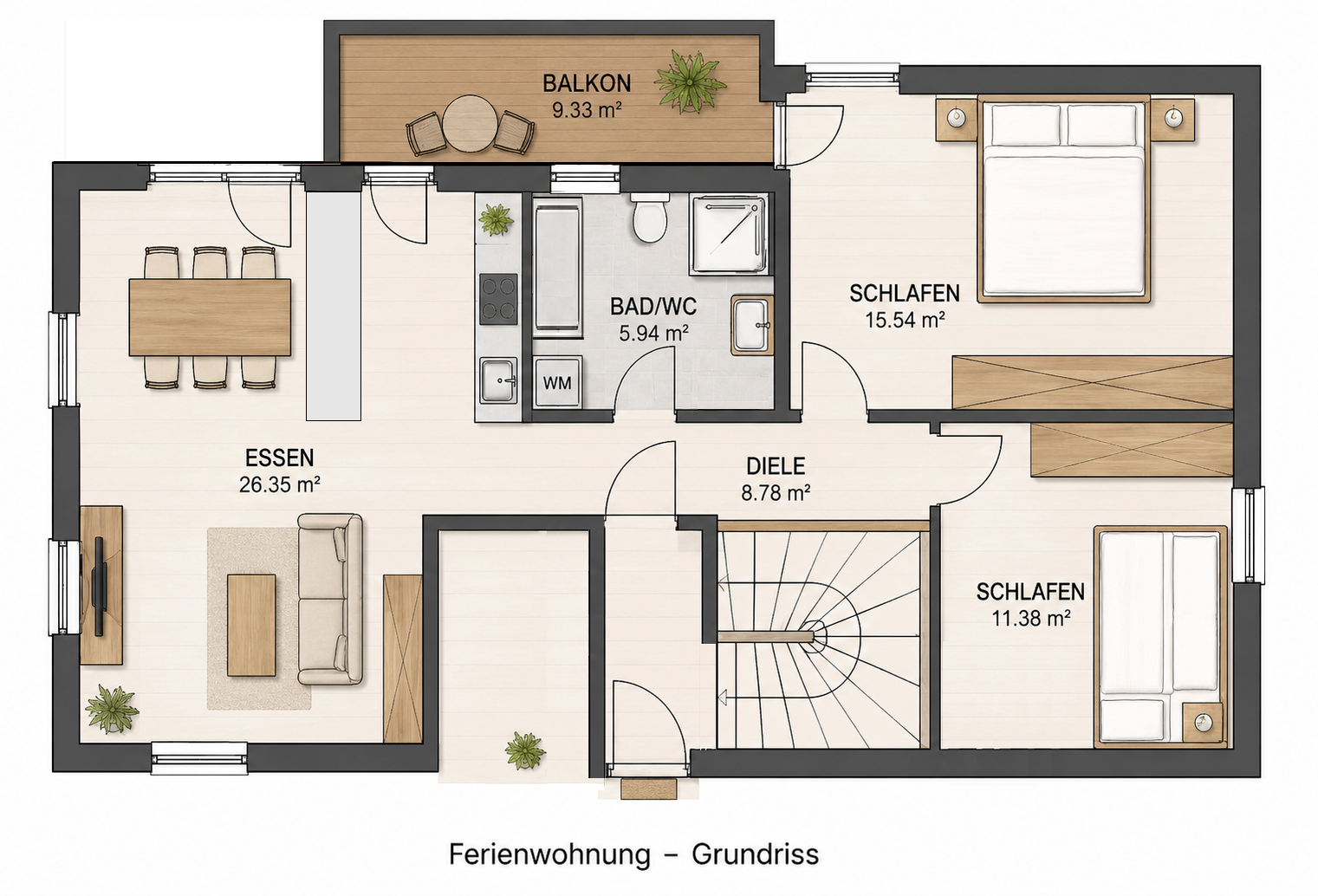 Grundriss Wörnitzgrund