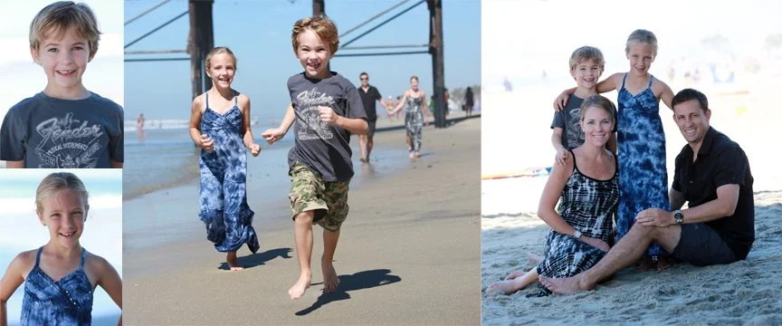 Oceanside Pier Family Photos: Barradell Family