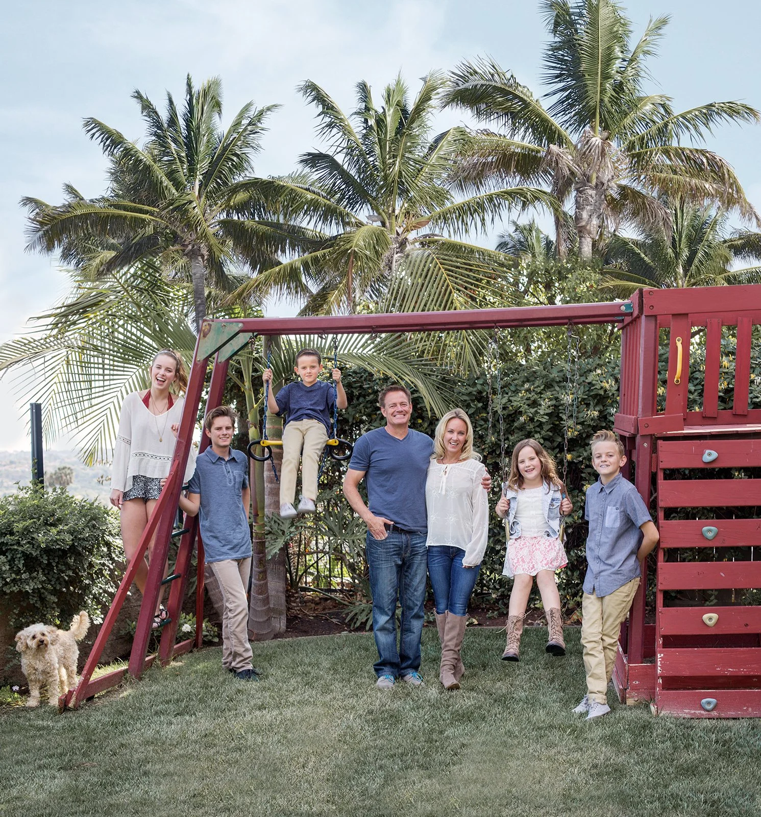 Family portrait session | O'Neil Family | Carlsbad, CA | Marcy Browe Photography