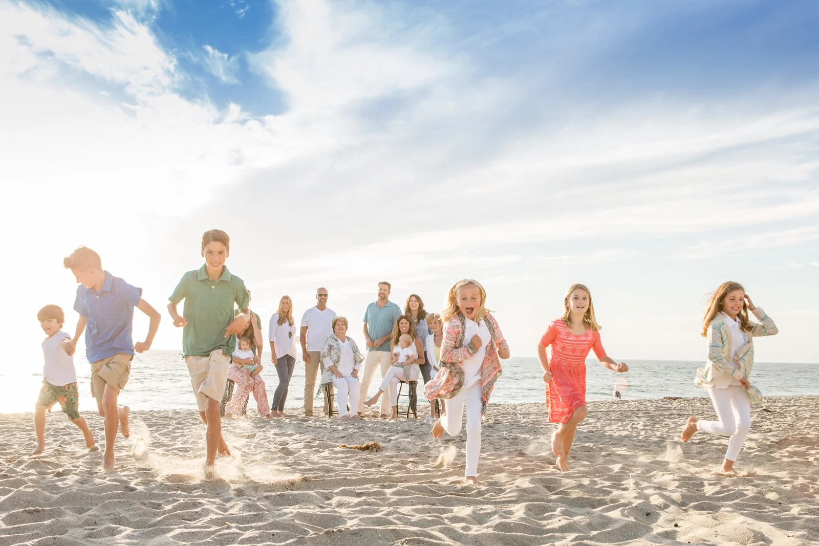 Family Photos at Carlsbad State Beach | Marcy Browe Photography