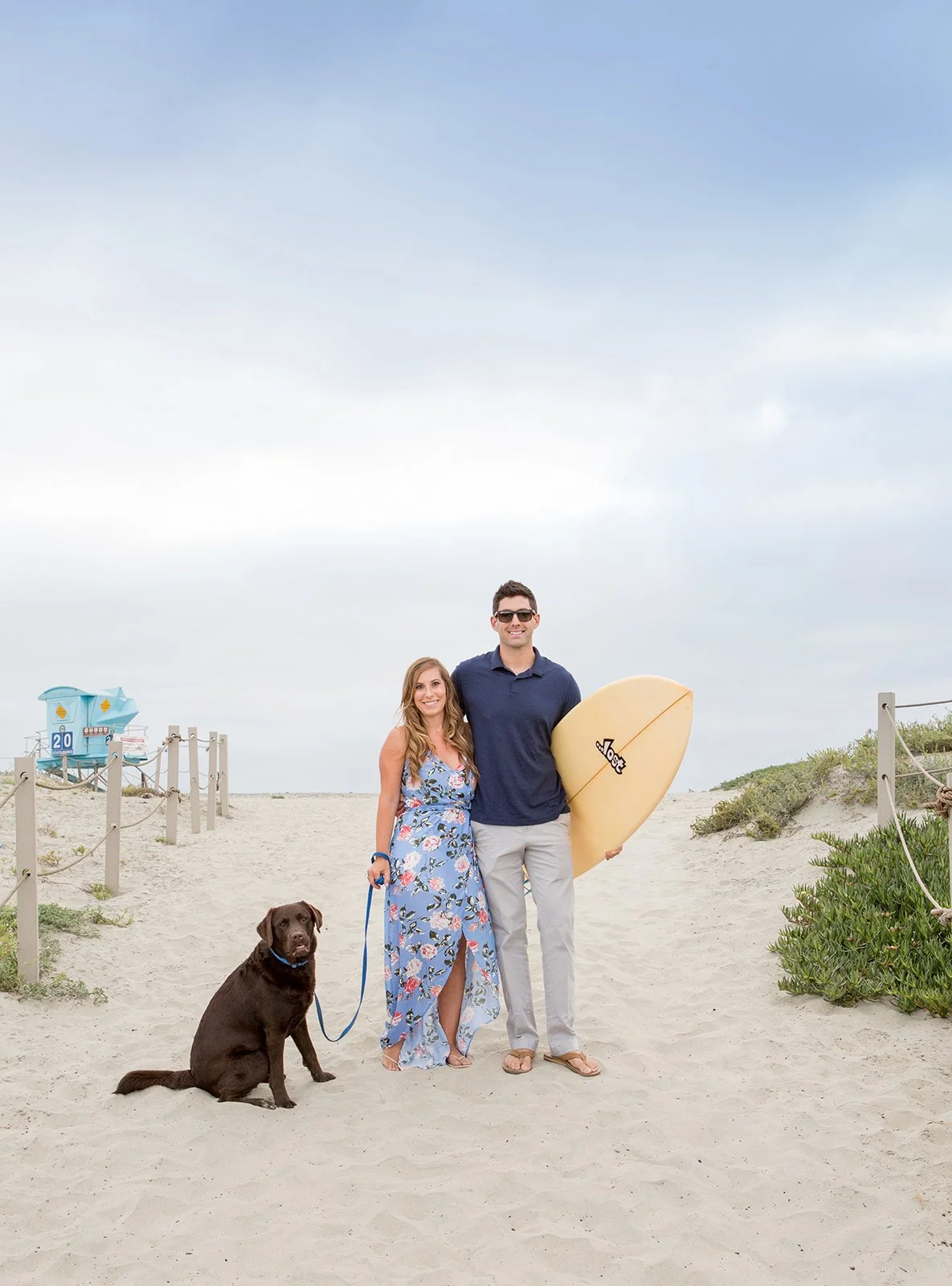 Photos on the beach in Carlsbad, CA | San Diego portrait photographer