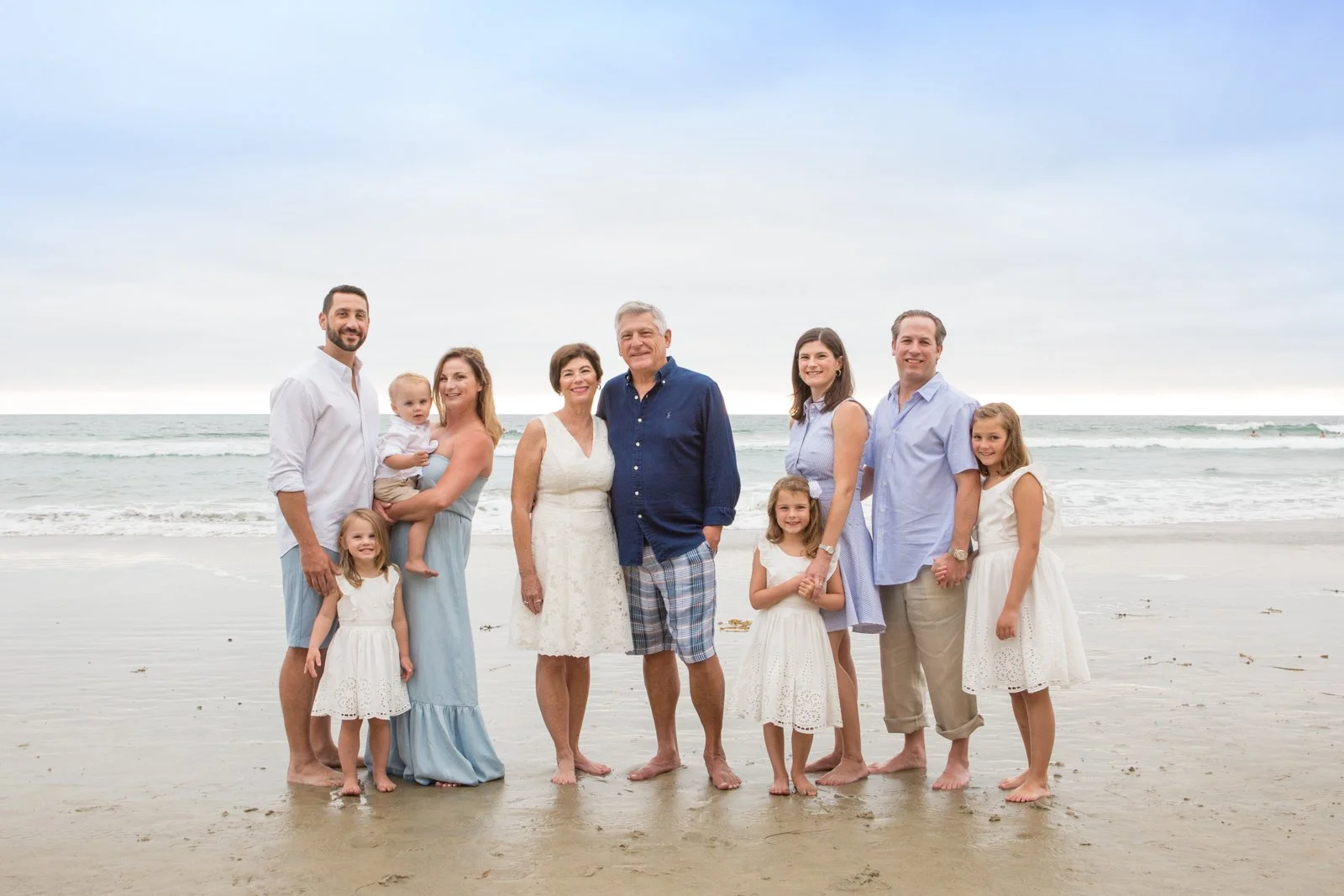 Family Photos on the Beach in Encinitas | Marcy Browe Photography