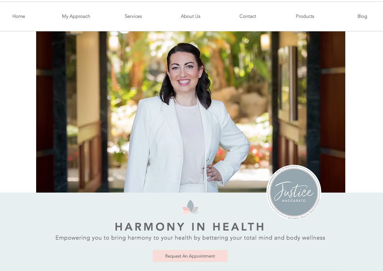 Harmony Health Institute - branding & team photos