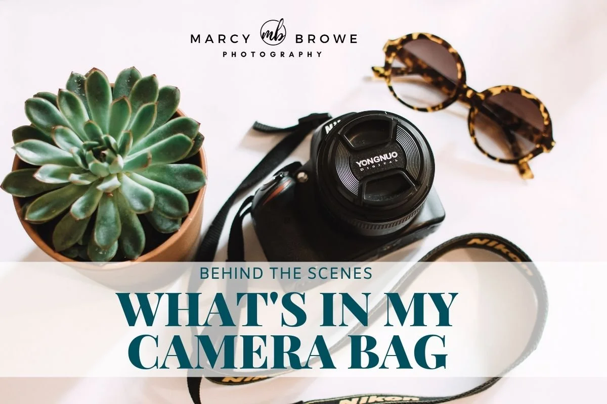 Behind The Scenes: What’s in My Camera Bag