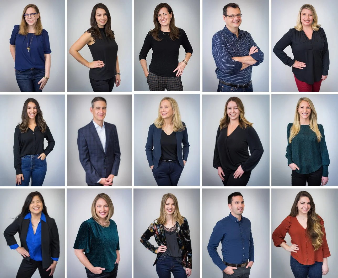 Corporate headshots for California PR firm