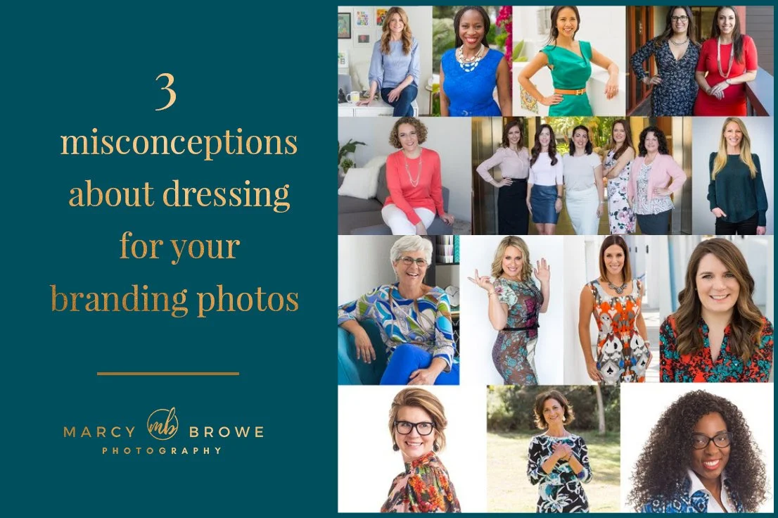 3 misconceptions about dressing for branding photos