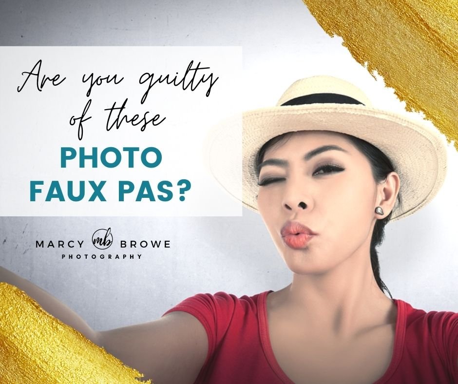 Are you guilty of these photo faux pas??