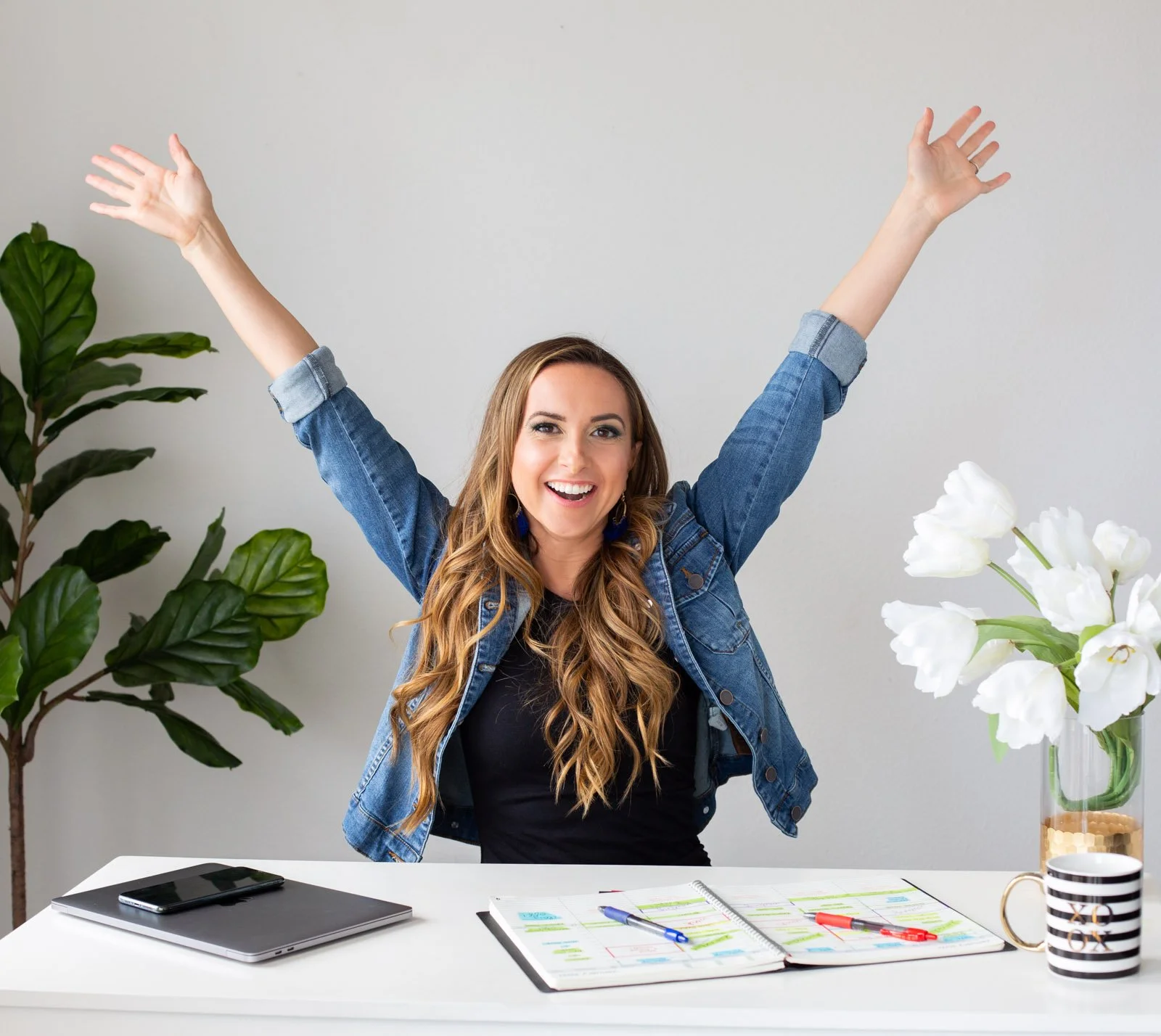 Branding photos for entrepreneur, author, and podcast host