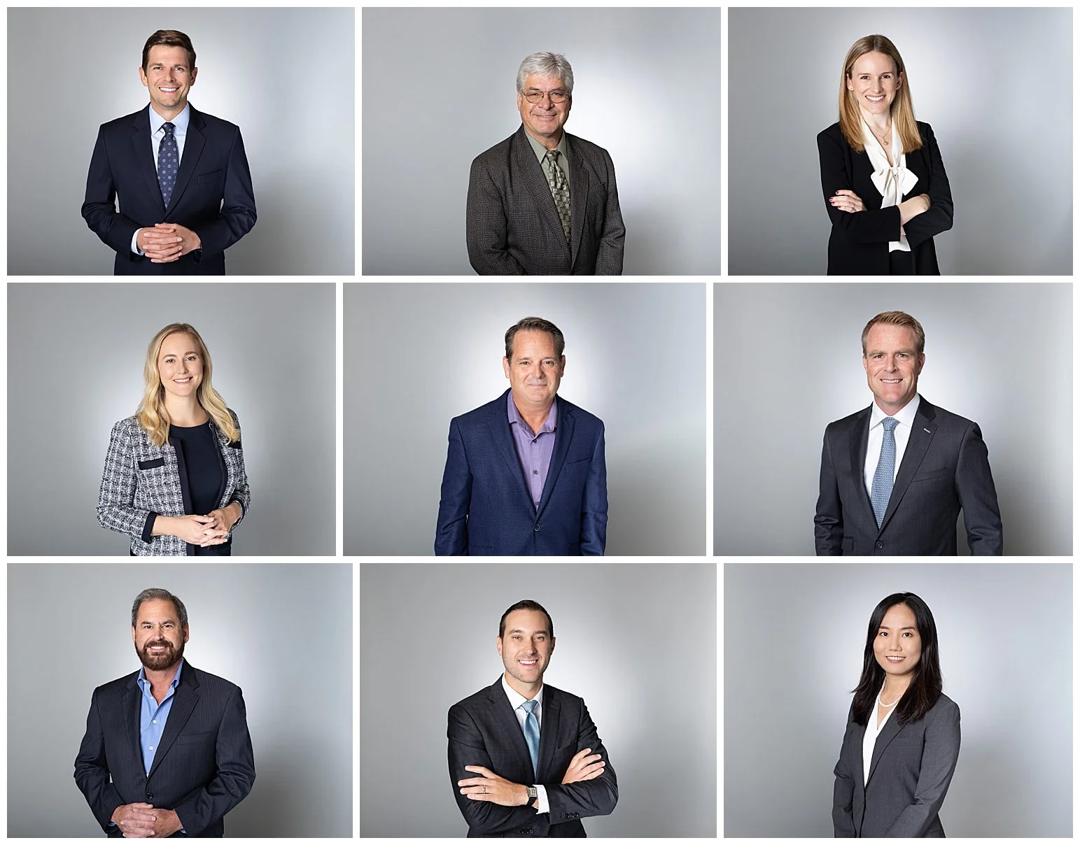 Headshots for international law firm
