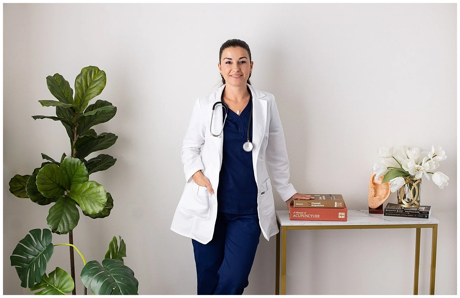 Branding photos for holistic doctor