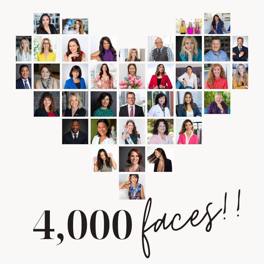 Will YOU be my 4,000th face??