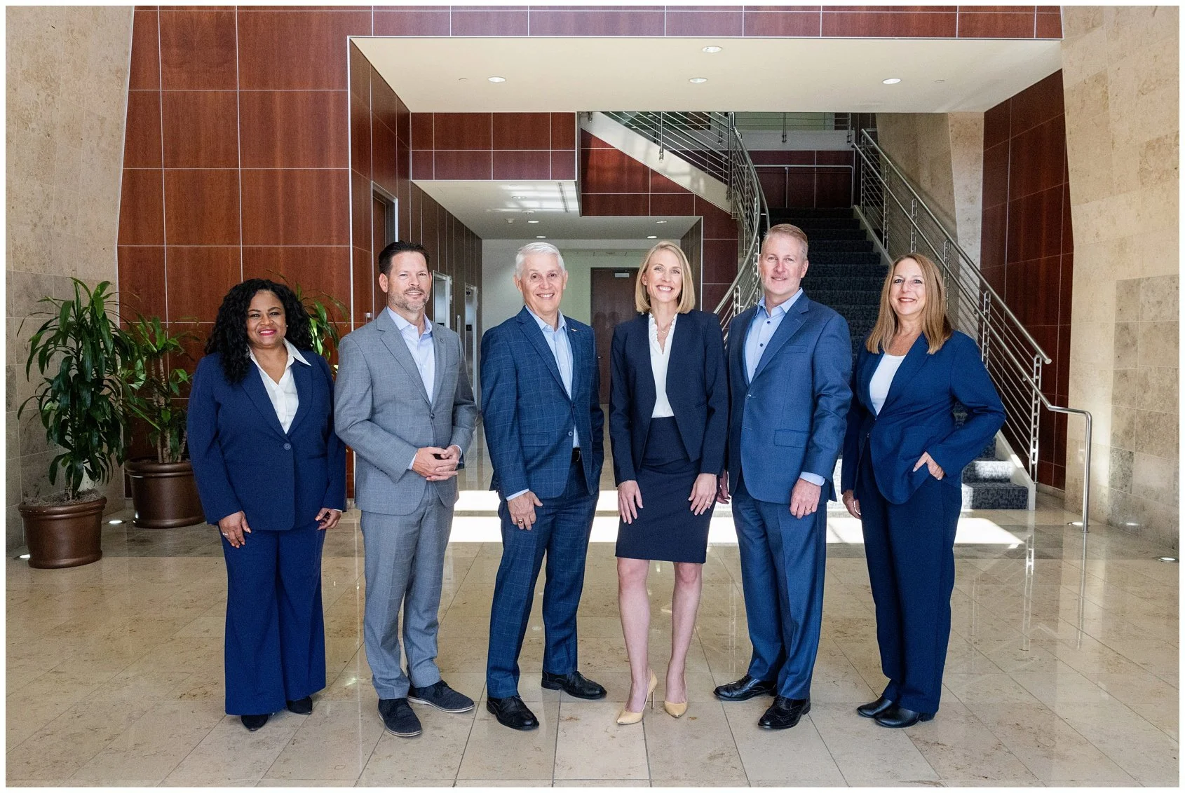 Headshots and Team Photos for Financial Advisor Team