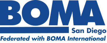 BOMA San Diego logo with the following text: BOMA San Diego, Federated with BOMA International.