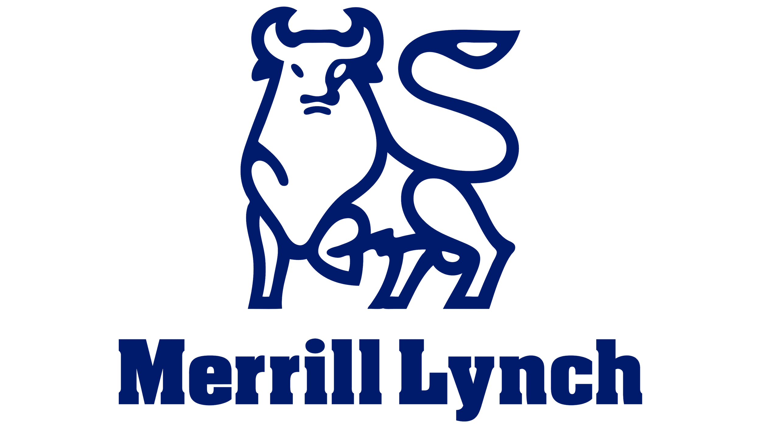 Merrill Lynch logo with a stylized bull's head above the company name.
