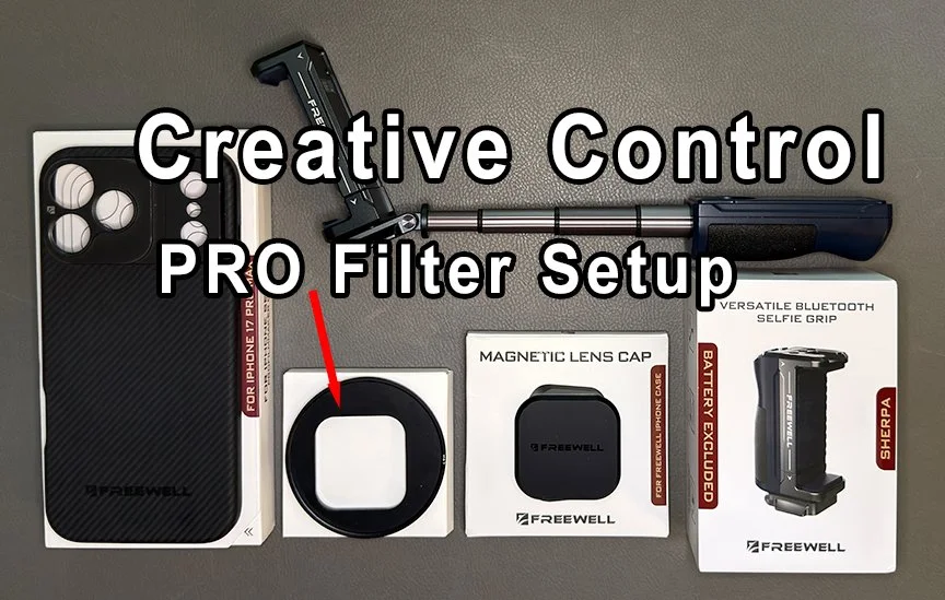 Freewell iPhone Case and Filter Adapter