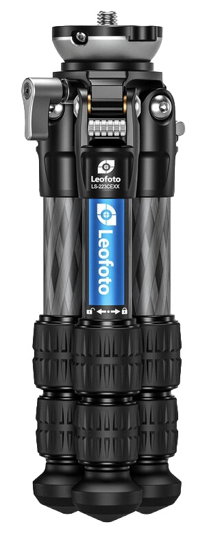 Leofoto LS-223CEX X Ranger Carbon Fiber Tripod with Leveling Base