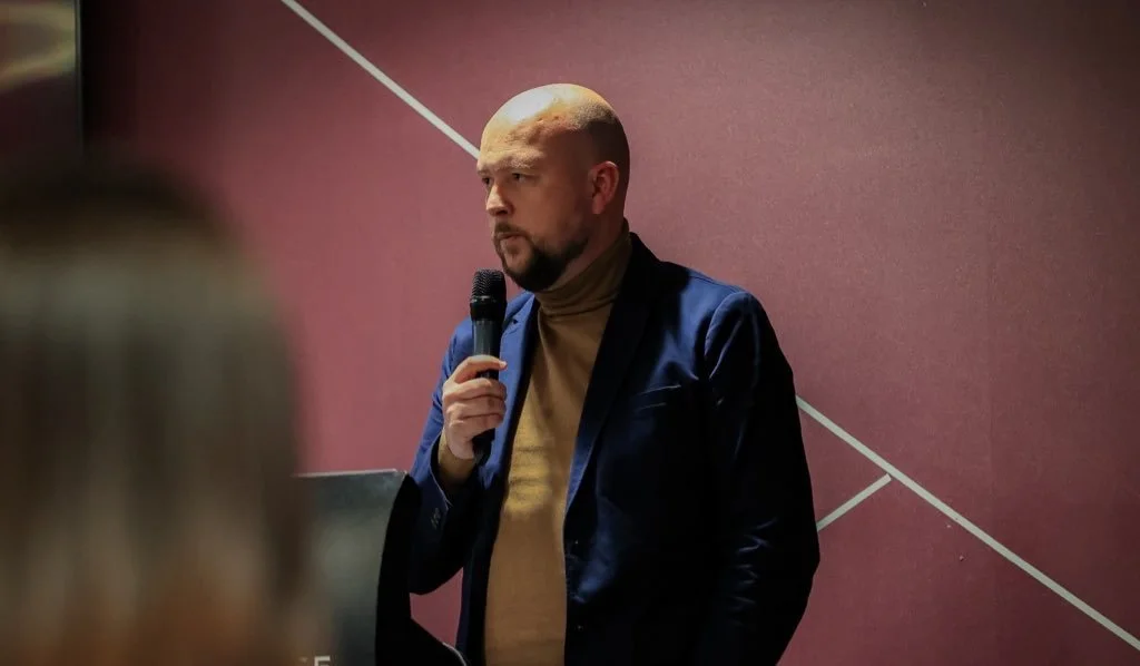 James Thomas Academy Manager speaking on the Academy philosophy he created