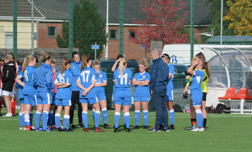 James Thomas Coaching Gwalia United (Cardiff City Ladies FC)