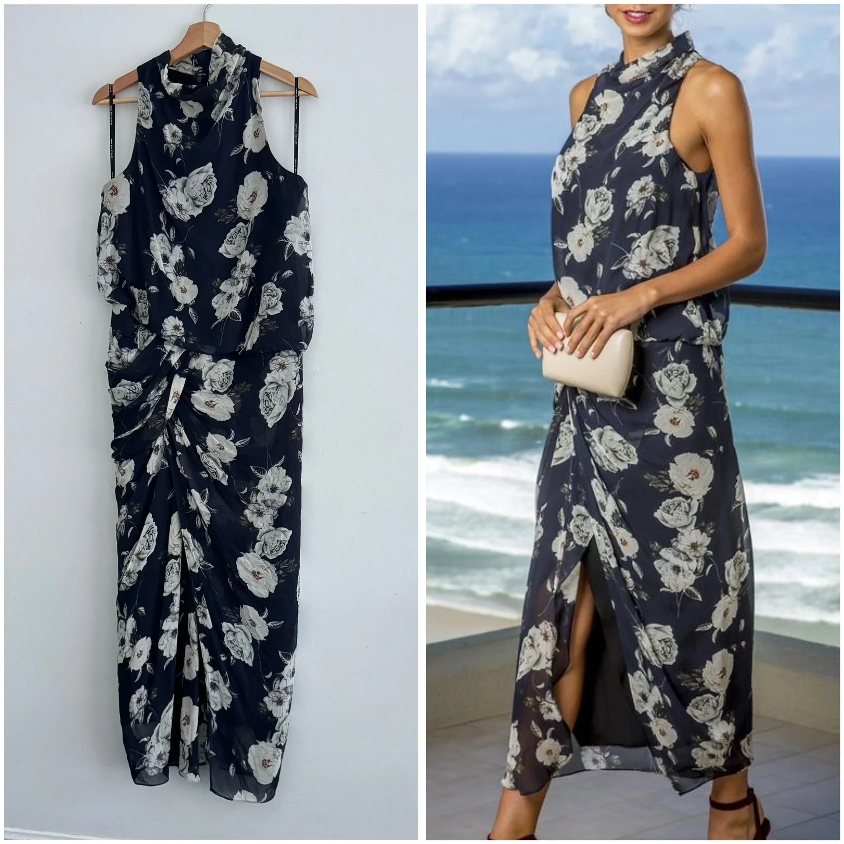 Camilla & Marc Lou Lou Drape Dress